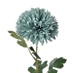 Clayre & Eef Kunstblume 54 cm Grün Blau Kunststoff