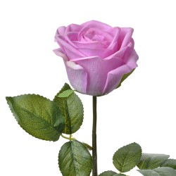 Clayre & Eef Kunstblume Rose 44 cm Violett Kunststoff