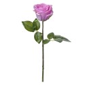 Clayre & Eef Kunstblume Rose 44 cm Violett Kunststoff