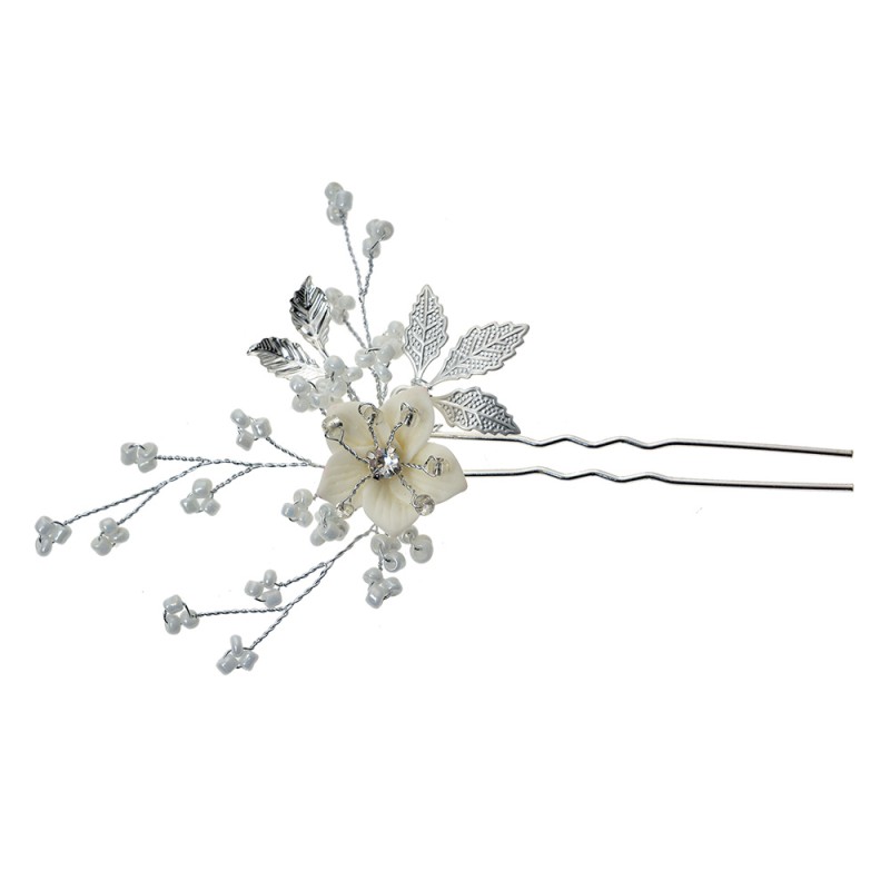 Clayre & Eef Bobby Pin 12 cm Silver colored Metal