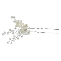 Clayre & Eef Barrette à cheveux 11 cm Couleur argent Métal