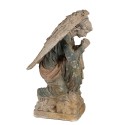 Clayre & Eef Figurine Ange 65 cm Vert Matériau céramique