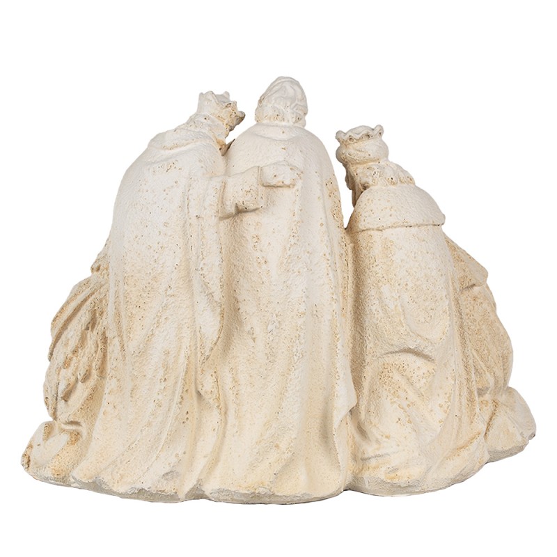 Clayre & Eef Statuetta Presepe 42x19x32 cm Beige Materiale ceramico