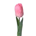 Clayre & Eef Fleur artificielle Tulipe 50 cm Rose Plastique