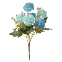 Clayre & Eef Kunstblume 28 cm Blau Kunststoff