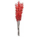 Clayre & Eef Fleur artificielle 70 cm Rouge Plastique