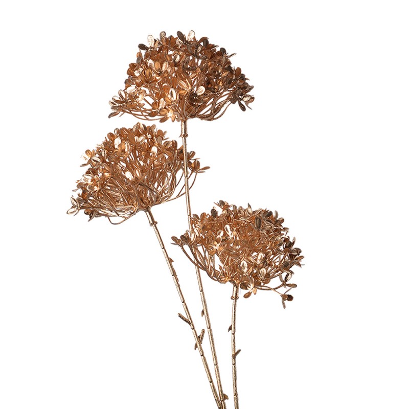 Clayre & Eef Fleur artificielle 68 cm Couleur or Plastique