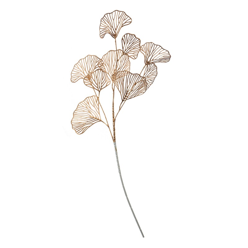 Clayre & Eef Fleur artificielle 65 cm Couleur or Plastique