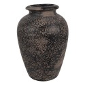 Clayre & Eef Vaso  Ø 18x26 cm Grigio Ceramica