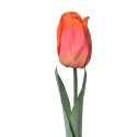 Clayre & Eef Fiore artificiale Tulipano 50 cm Arancione Plastica