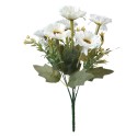 Clayre & Eef Fleur artificielle 30 cm Blanc Plastique