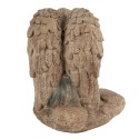 Clayre & Eef Statuetta Angelo 36 cm Beige Materiale ceramico