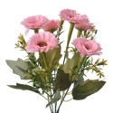 Clayre & Eef Fleur artificielle 30 cm Rose Plastique
