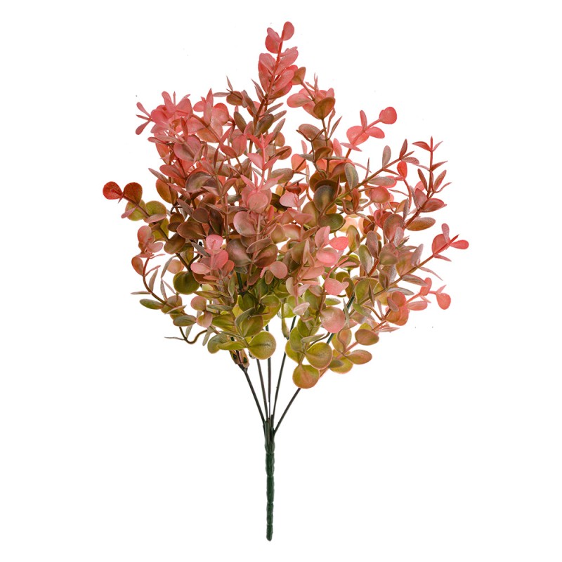 Clayre & Eef Artificial Plant 35 cm Red Black Plastic