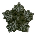 Clayre & Eef Pomello set di 4 5x3x5 cm Verde Ceramica Foglie