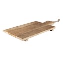 Clayre & Eef Decorative Cutting Board 50x25x3 cm Brown Wood