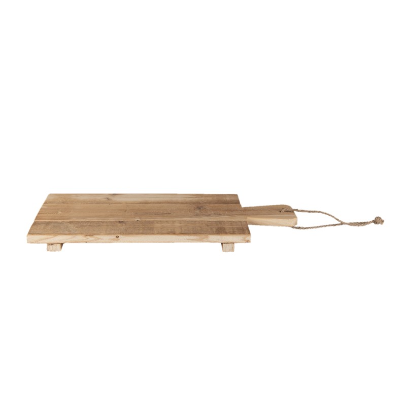 Clayre & Eef Decorative Cutting Board 50x25x3 cm Brown Wood