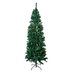 Clayre & Eef Christmas Tree 210 cm Green Plastic
