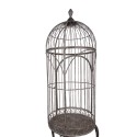 Clayre & Eef Bird Cage Decoration Ø 52x187 cm Brown Iron