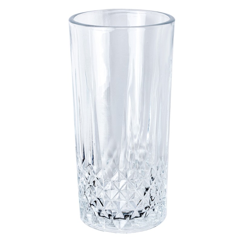 Clayre & Eef Bicchiere d'acqua 320 ml Trasparente Vetro