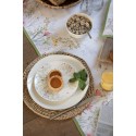 Clayre & Eef Placemat Ø 35x1 cm Brown Yellow Seagrass Round
