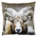 Clayre & Eef Cushion Cover 45x45 cm Brown Polyester