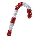 Clayre & Eef Weihnachtsdekoration Zuckerstange 72 cm Rot Weiß Kunststoff