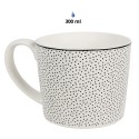 Clayre & Eef Mug 300 ml White Ceramic Dots