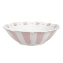 Clayre & Eef Soup Bowl 350 ml Pink White Porcelain Roses