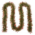 Clayre & Eef Christmas garland 200 cm Gold colored Plastic