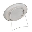 Clayre & Eef Bilderrahmen 18x24 cm Beige Eisen Glas Oval