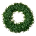 Clayre & Eef Corona di Natale Ø 28 cm Verde Plastica