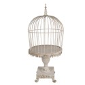 Clayre & Eef Bird Cage Decoration Ø 33x69 cm Beige Iron