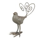 Clayre & Eef Decoratie Beeld Vogel 17x10x20 cm Groen IJzer