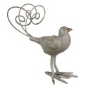 Clayre & Eef Dekorationsfigur Vogel 17x10x20 cm Grün Eisen