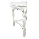 Clayre & Eef Sidetable  106x48x87 cm Wit Hout