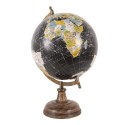 Clayre & Eef Globe 22x33 cm Noir Bois Fer
