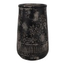 Clayre & Eef Vase Ø 15x23 cm Grey Ceramic