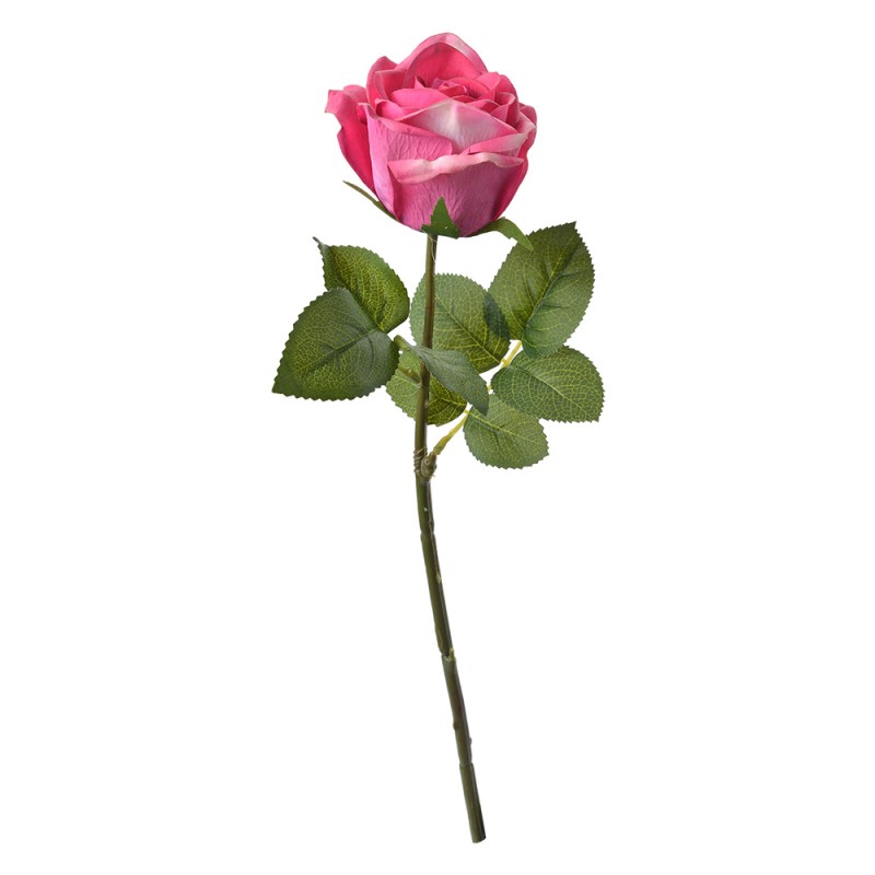 Clayre & Eef Fiore artificiale Rosa 44 cm Rosa Plastica