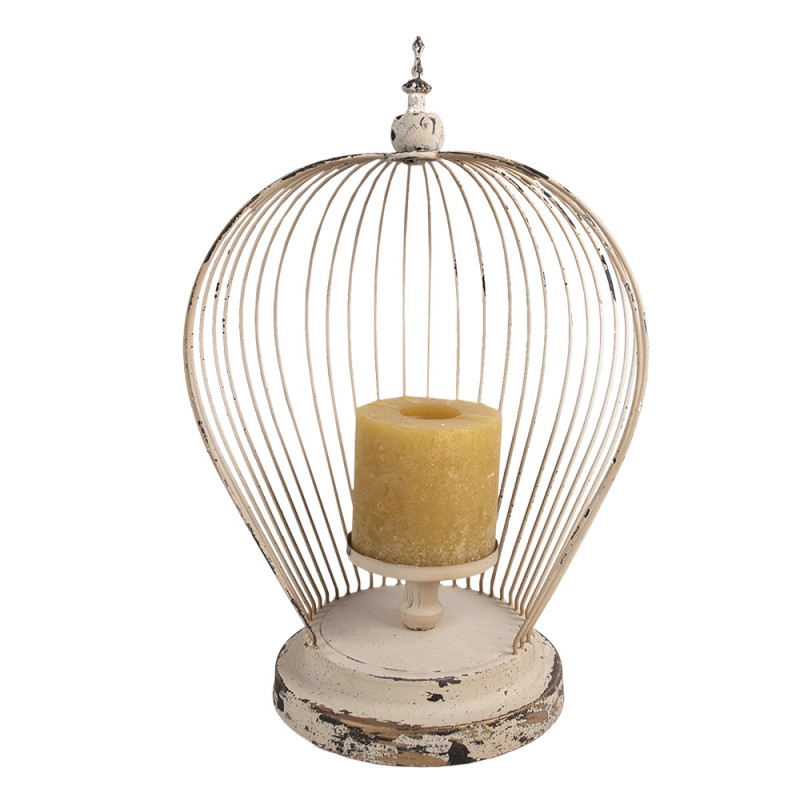 Clayre & Eef Wind Light 31x24x45 cm Beige Iron