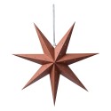 Clayre & Eef Hanging star 45x15x45 cm Brown Paper