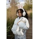 Clayre & Eef Cache-oreilles pour enfants one size Blanc Peluche