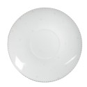 Clayre & Eef Tazza e piattino 250 ml Bianco Marrone  Porcellana