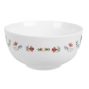 Clayre & Eef Bol à soupe 500 ml Blanc Céramique Coq