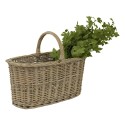 Clayre & Eef Panier de rangement 51x22x40 cm Marron Rotin