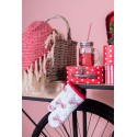 Clayre & Eef Aufbewahrungskorb 51x22x40 cm Braun Rattan Rund