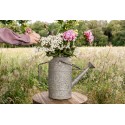 Clayre & Eef Decorative Watering Can 42x17x42 cm Grey Green Metal
