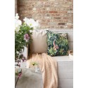 Clayre & Eef Cushion Cover 45x45 cm Green Black Polyester Square Jungle
