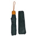 Clayre & Eef Faltbarer Regenschirm 56 cm Grün Synthetisch