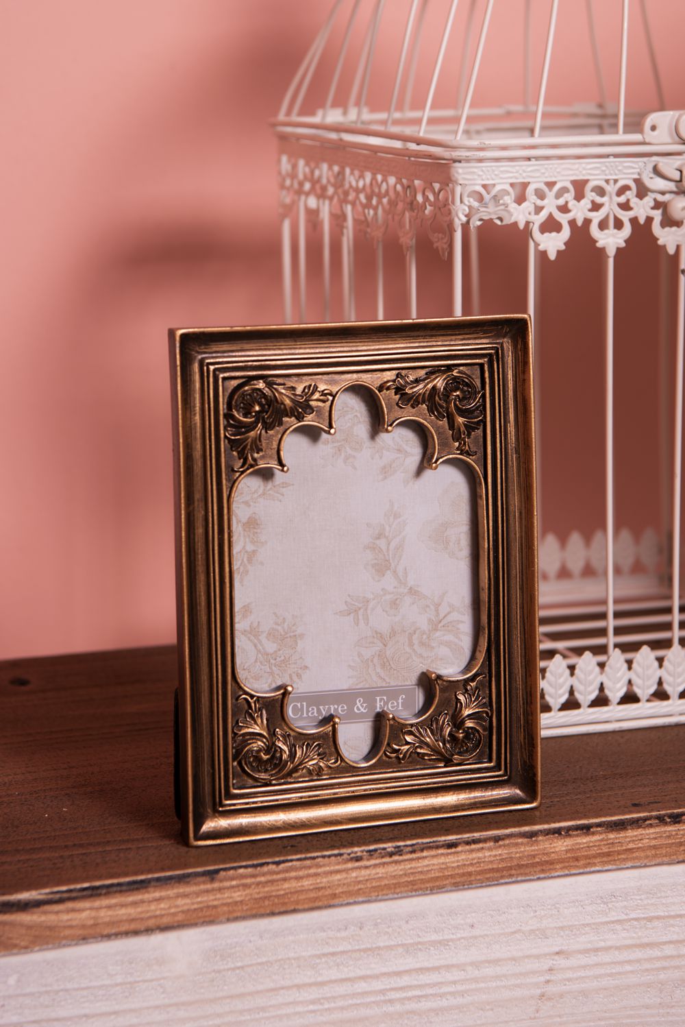 Fotolijst 10X15 Cm Goudkleurig Kunststof-image